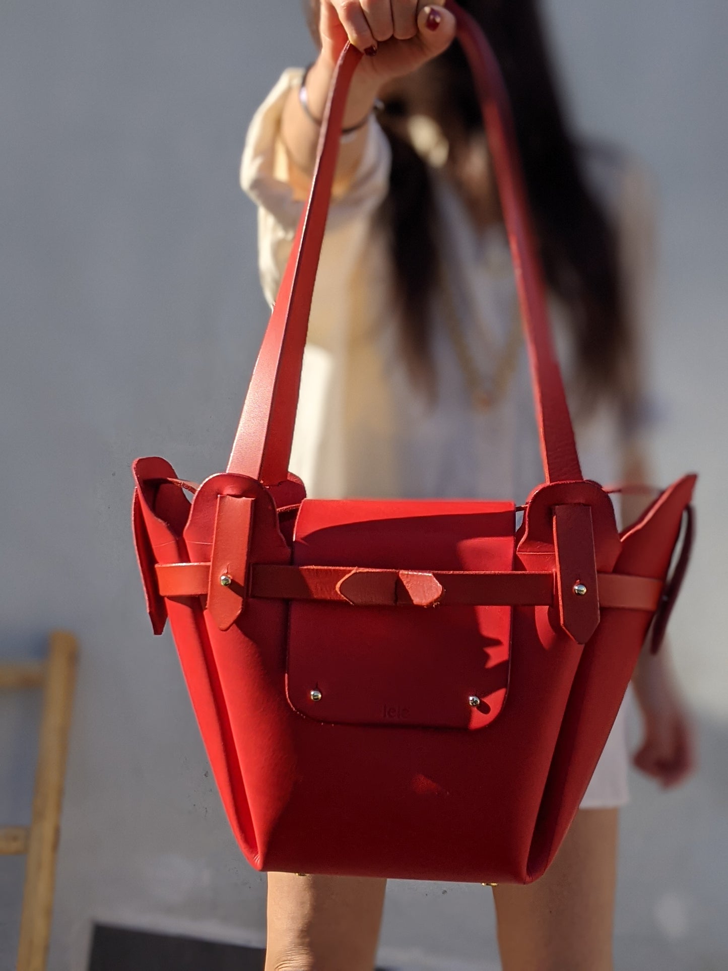 T'Appartengo in cuoio nocciola