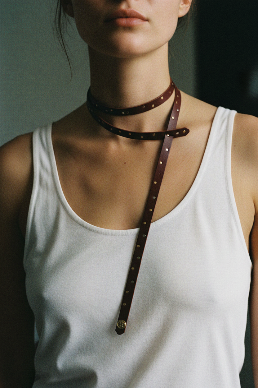 Fascia asimmetrica Kate Moss