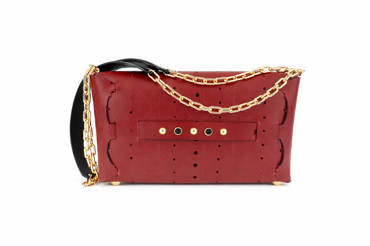 La 'Buco" - in cuoio burgundy