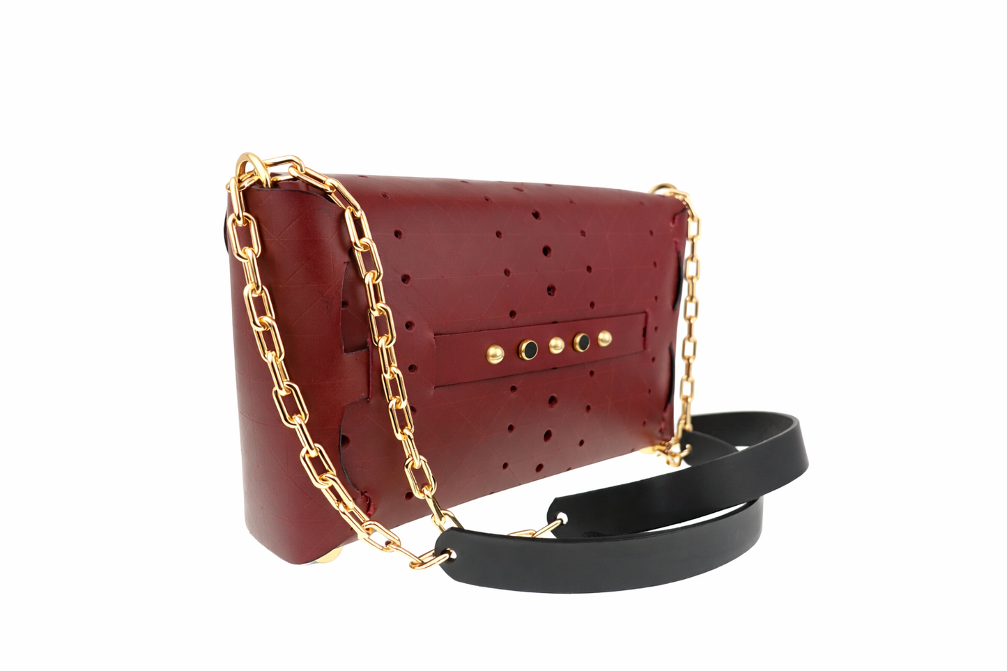La 'Buco" - in cuoio burgundy