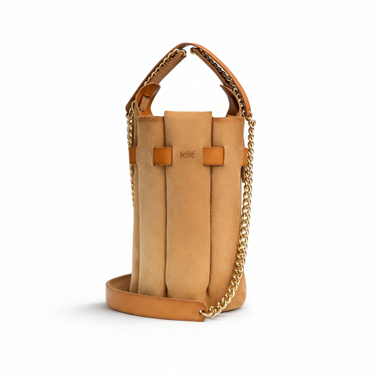 Borsa secchiello quadrata