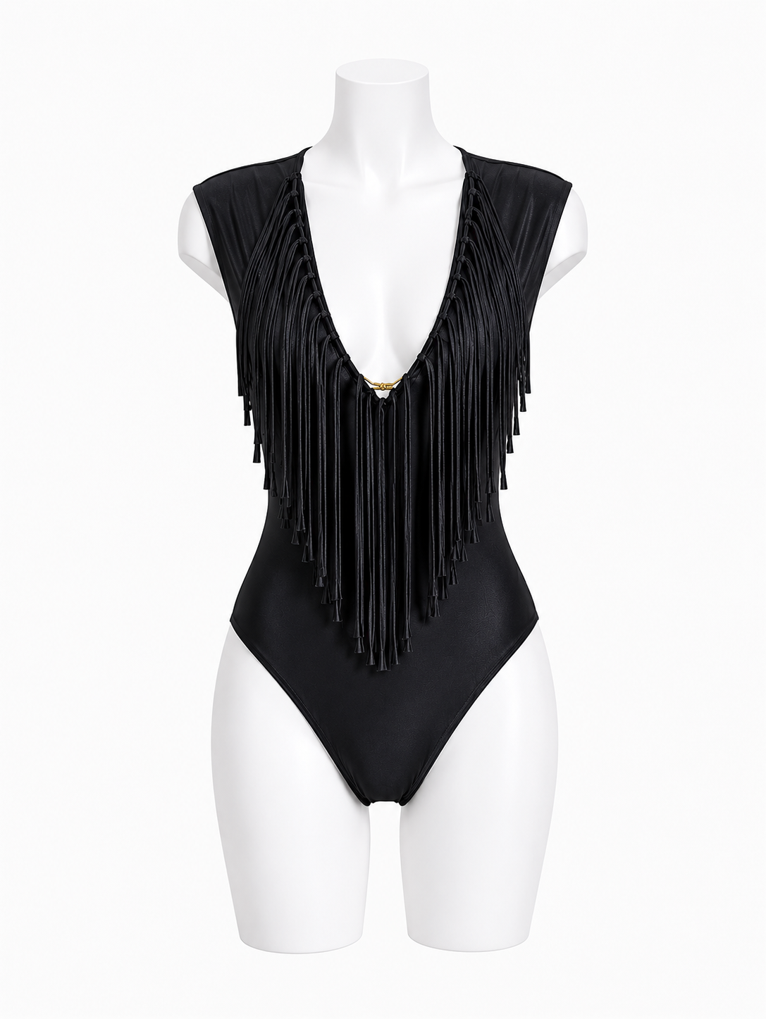 Costume Sheyla — Nero con Frange